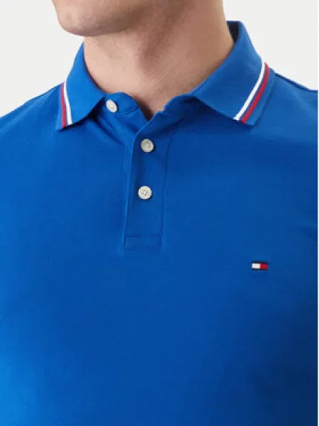 Tommy Hilfiger Polo majica Seasonal modra