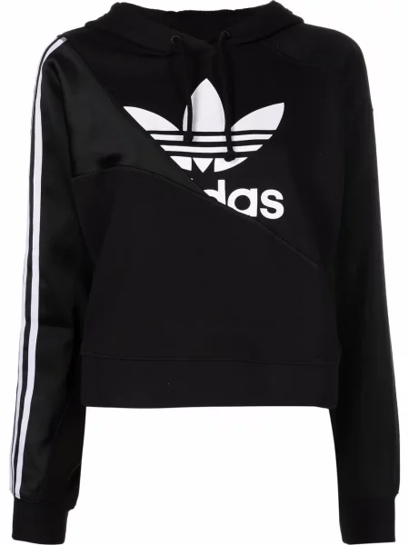 Bluza z kapturem Adidas czarna