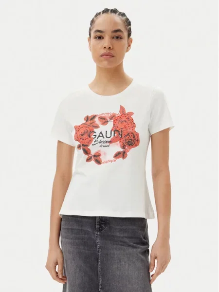 Gaudi T-Shirt Écru