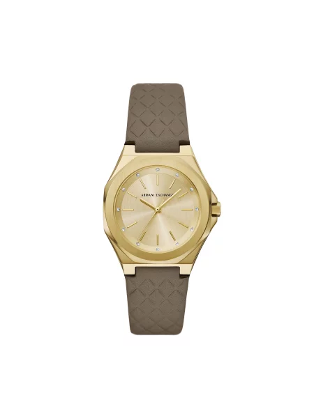 Pολόι Armani Exchange καφέ
