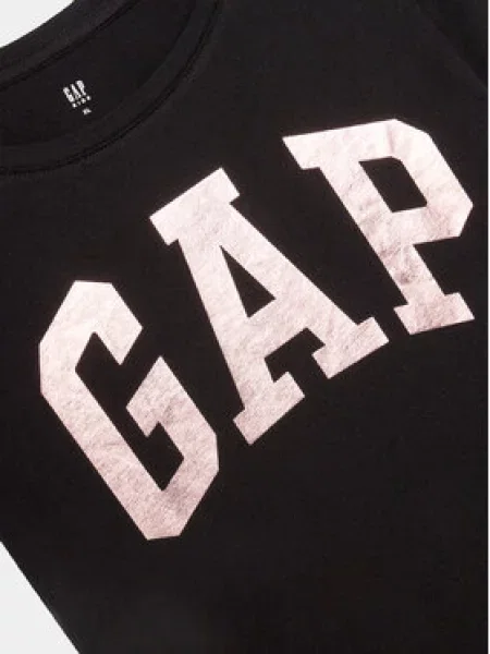 Gap Marškinėliai Regular Fit juoda