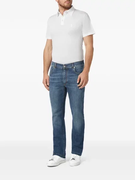 Blugi Billionaire cu 5 buzunare albastru