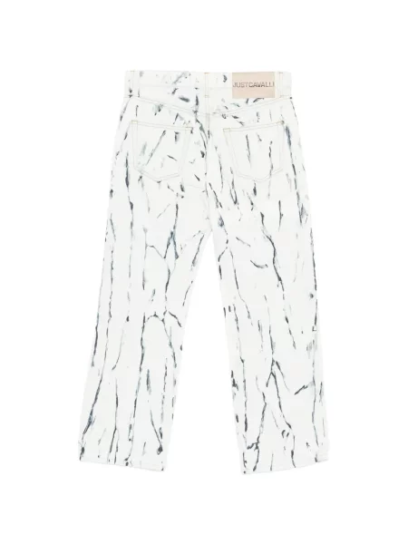 Blugi Just Cavalli alb
