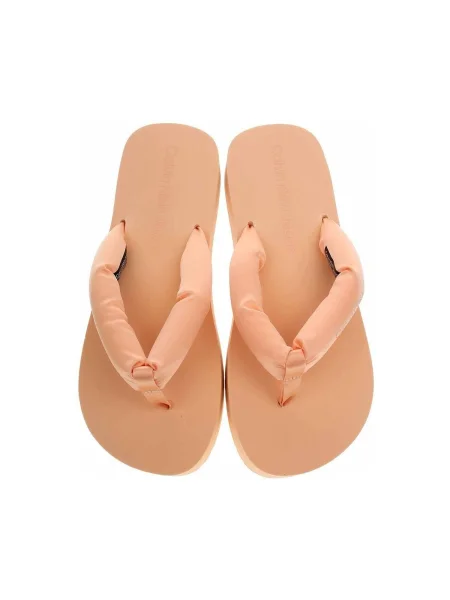 Pantofi Calvin Klein Jeans portocaliu