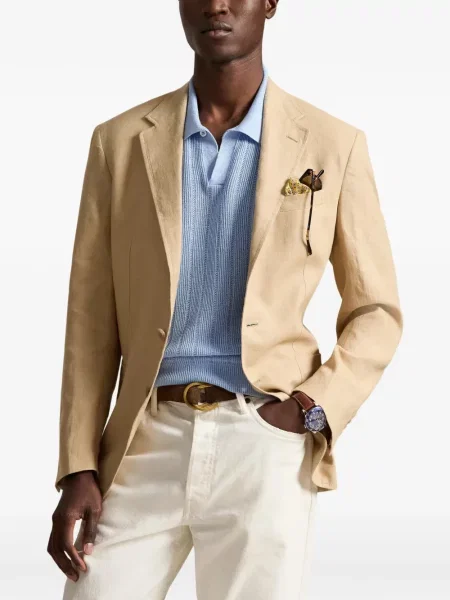 Gulerat șosete Polo Ralph Lauren de lână cu dungi negru