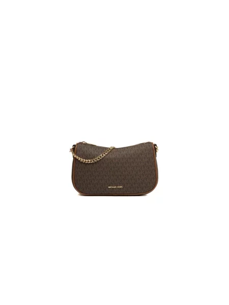 Torebka crossbody Michael Kors z logo brązowa