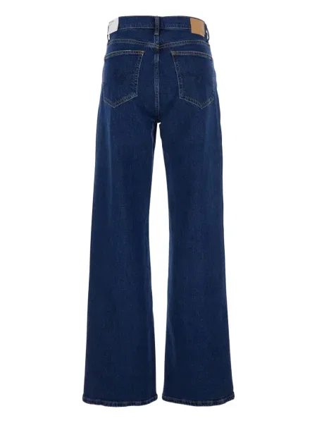 Blugi Ag Jeans cu autograf albastru