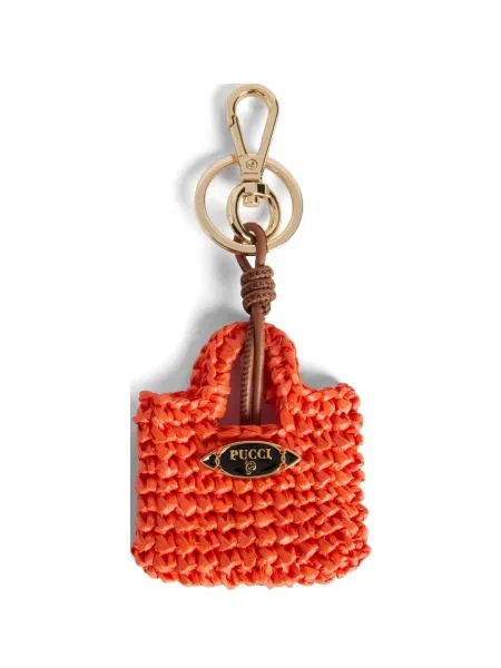 Mini pandantiv Pucci portocaliu