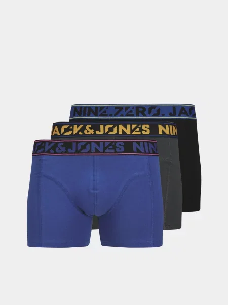 Набір трусів JACK & JONES синій/чорний чорні