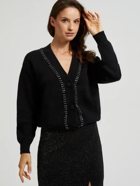 Sweter Marisse czarny