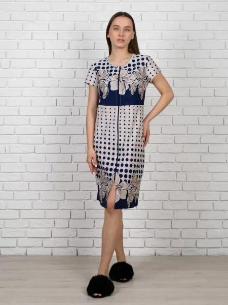 Халат N.EL синій