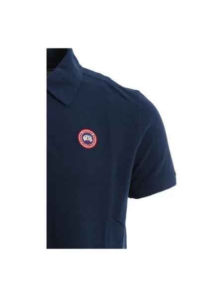 Koszulka polo Canada Goose niebieska