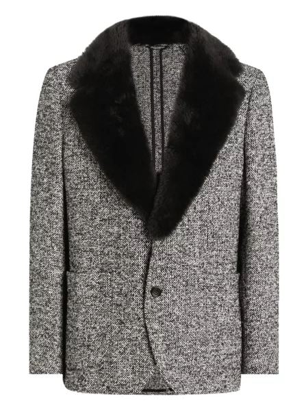 Sako Dolce & Gabbana šedé