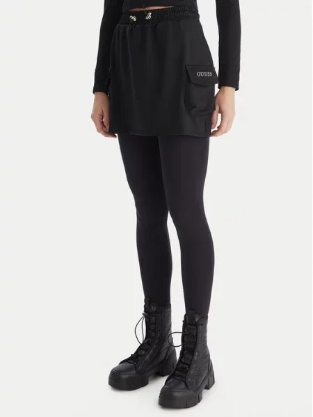 Guess Spódnica mini czarny