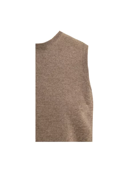 Sweter Filippo De Laurentiis wełniany brązowy