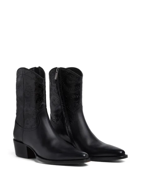 Botine Dsquared2 din piele negru