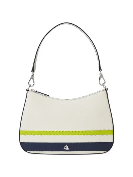 Geantă shopper Lauren Ralph Lauren cu dungi