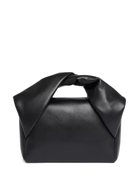 Iš natūralios odos mažas odinė rankinė Jw Anderson juoda