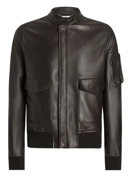 Geanta de piele Dolce & Gabbana maro