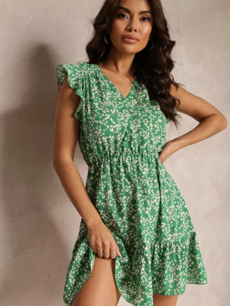 Rochie Sagisa verde