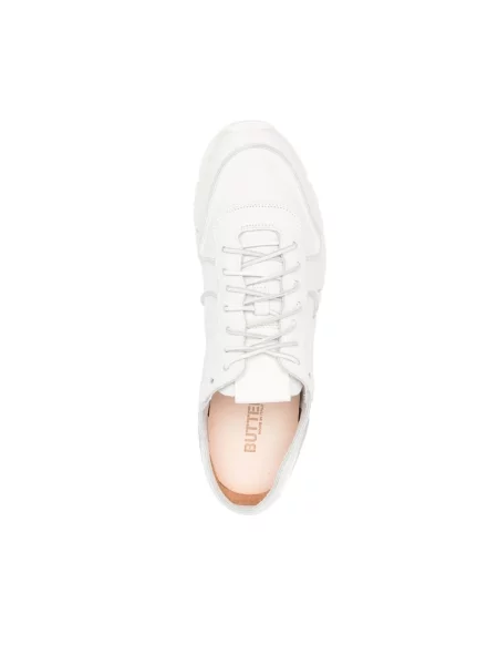 Sneakersy Buttero skórzane białe