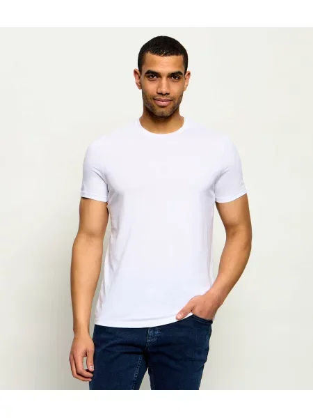 Armani Exchange Tricou | pima alb