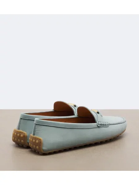 Pantofi loafer Tod's din piele albastru