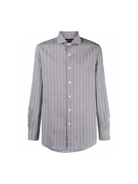 Koszula Emporio Armani casual beżowa