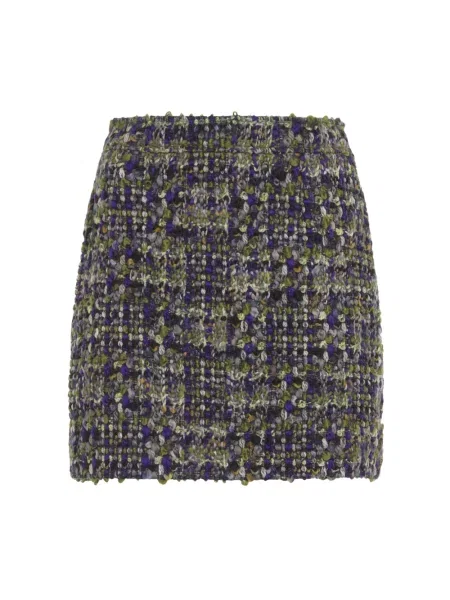 Spódnica mini Saint Laurent tweedowa