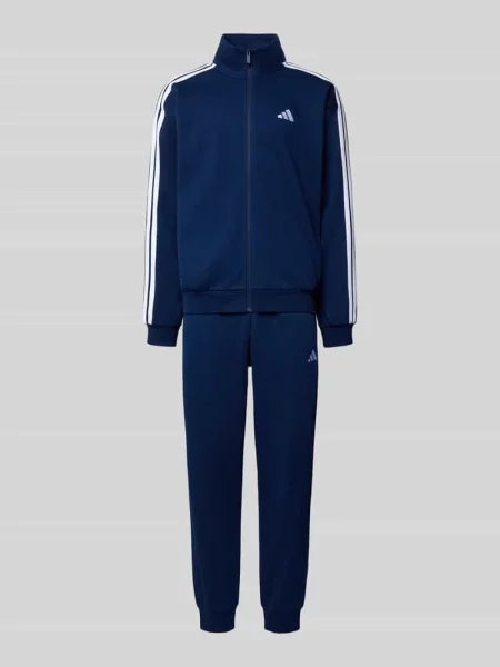 Adidas Dres Fleece Niebieski granatowy