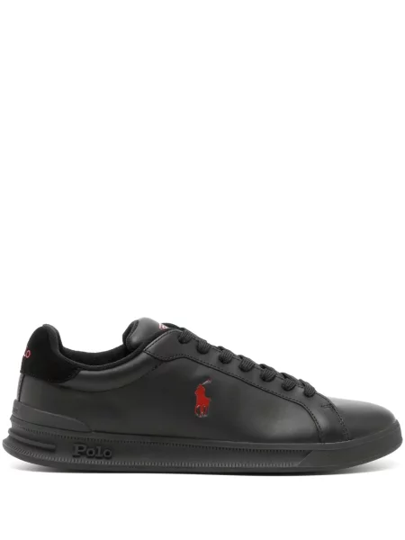 Маратонки Polo Ralph Lauren бродирани черно