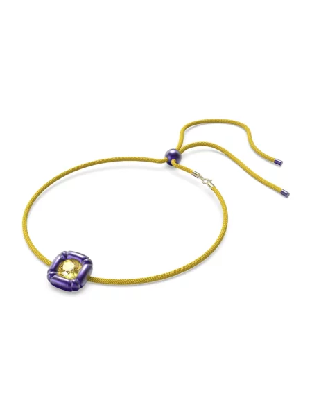 Naszyjnik Swarovski fioletowy