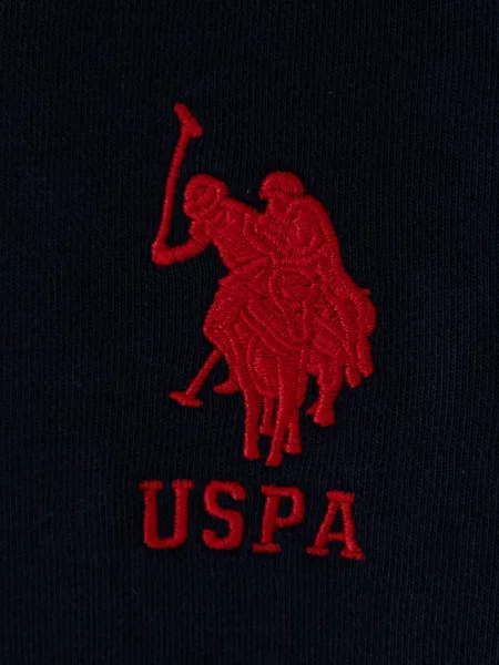 U.S. Polo Assn. кофта з капюшоном дитяча з бавовною