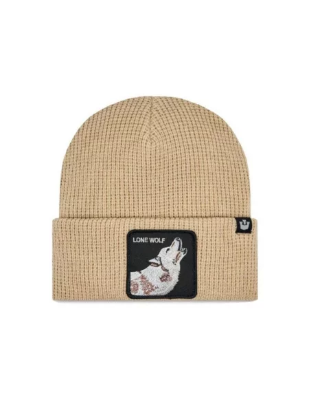 Lniana czapka Goorin Bros beżowa