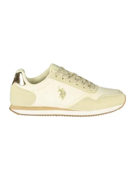 Sneakersy U.s Polo Assn. beżowe
