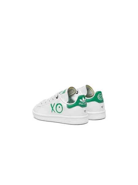 Poltopánky Adidas biela