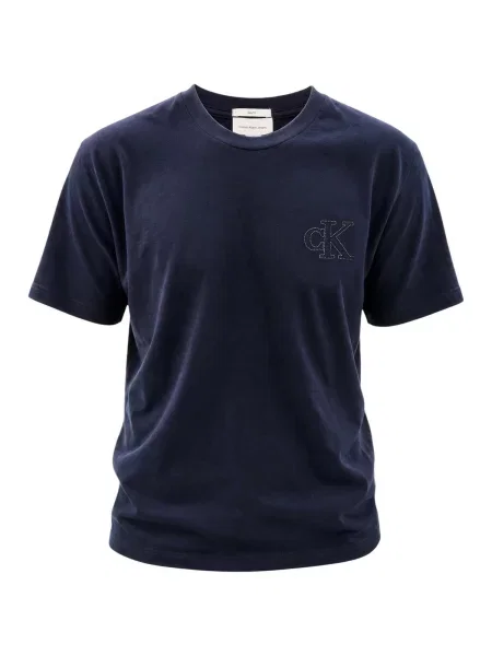 Tricou Calvin Klein Jeans albastru