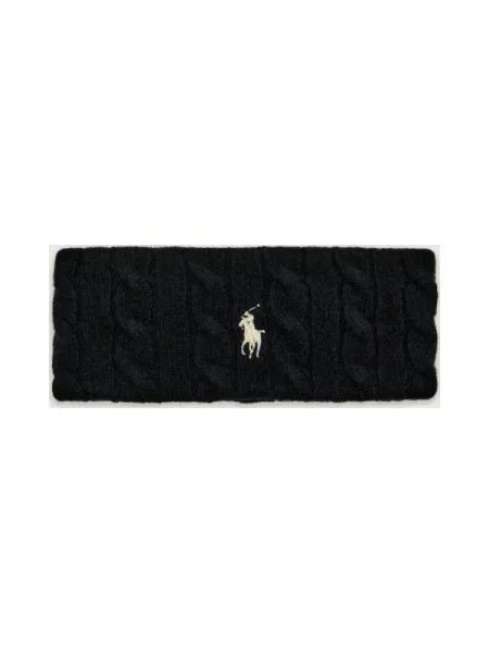 Gyapjú sapka Polo Ralph Lauren fekete