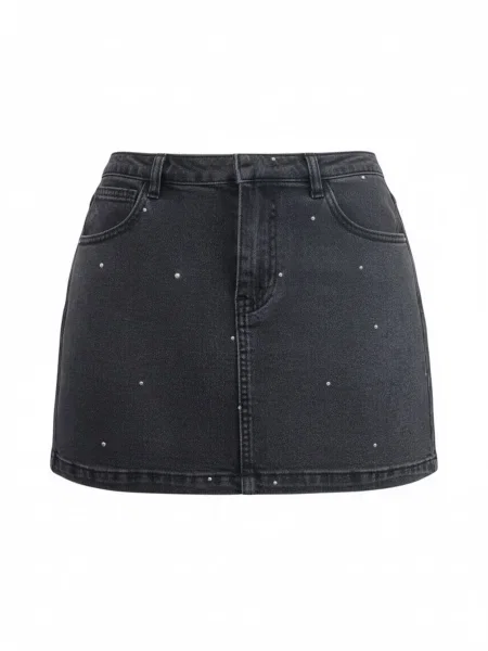 Studioselect Fustă Romina denim negru