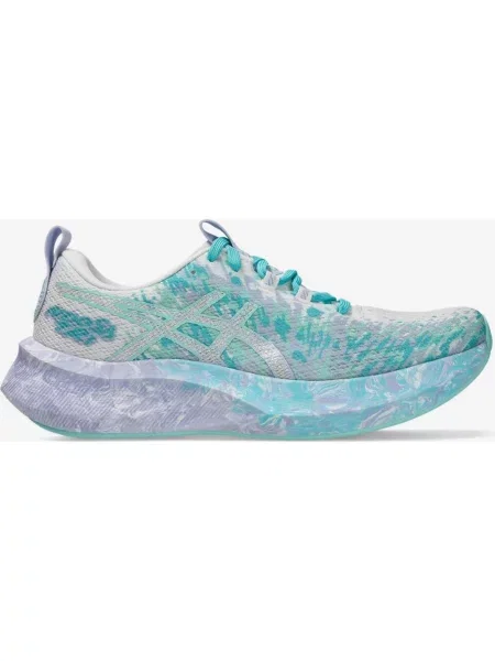 Buty do biegania ASICS Noosa Tri 16 zielony fioletowy niebieski