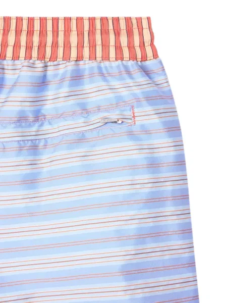 Ριγέ παντελόνι κολύμβησης Paul Smith πορτοκαλί