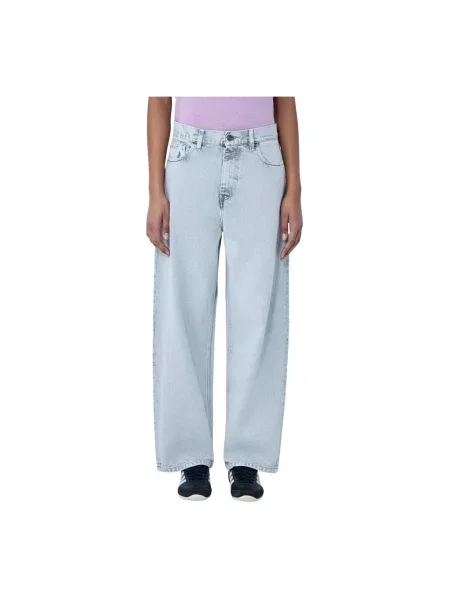 Jeans Carhartt WIP W Brandon Pant Black S niebieskie