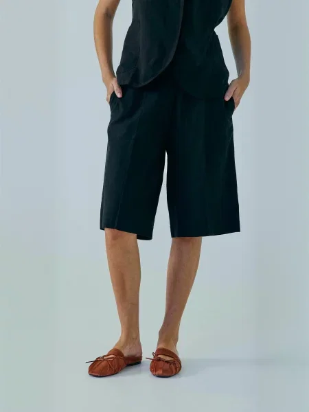 NORR Pantaloni Minna negru