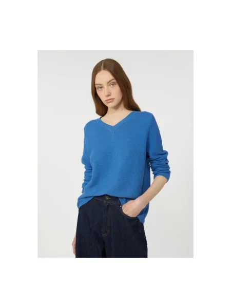 Sweter Weekend Max Mara niebieski