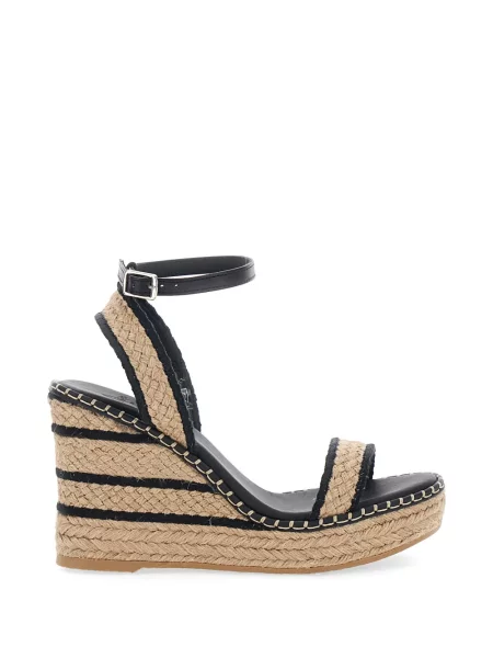 Cropp espadrile Castaner cu dungi cu bretele