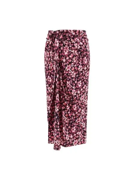 Spódnica midi Isabel Marant Etoile z nadrukiem z dżerseju