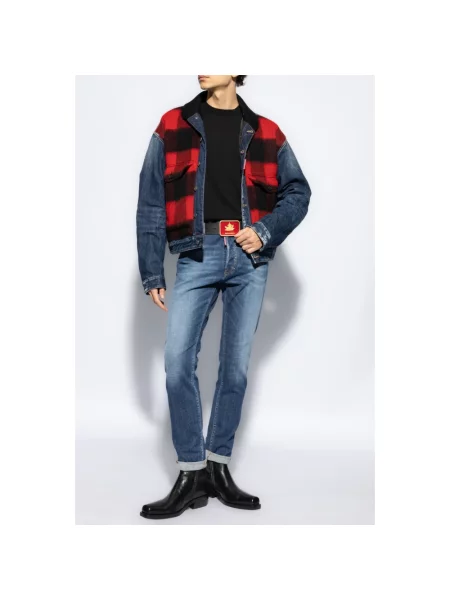 Sweter Dsquared2 z logo czarny