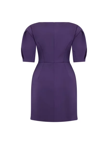 Sukienka Alberta Ferretti fioletowa