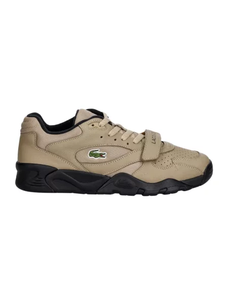 Sneakersy Lacoste beżowe