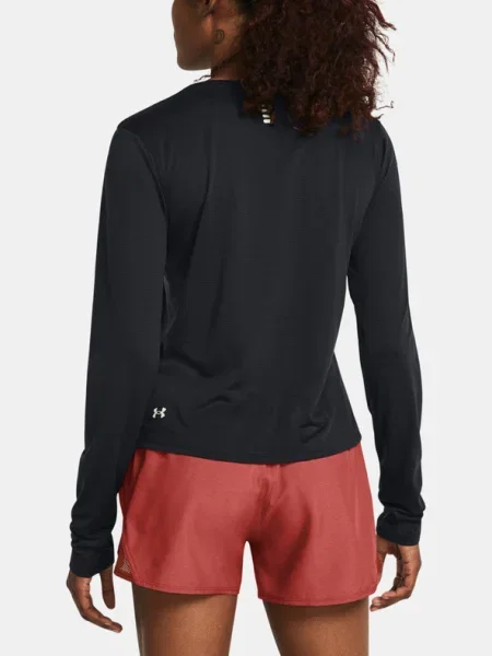 Under Armour UA Launch Longsleeve Póló fekete